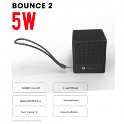 Bounce 2 5W - Portronics Bluetooth Speaker - CGP-3599
