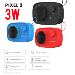 Pixel 2 3W Portronics Bluetooth Speaker - CGP-3598