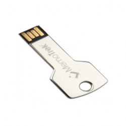 Key Shape Steel Finish USB Drive(CGP-443)