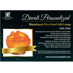 Himalayan Fire Bowl Salt lamp - CGP-2969