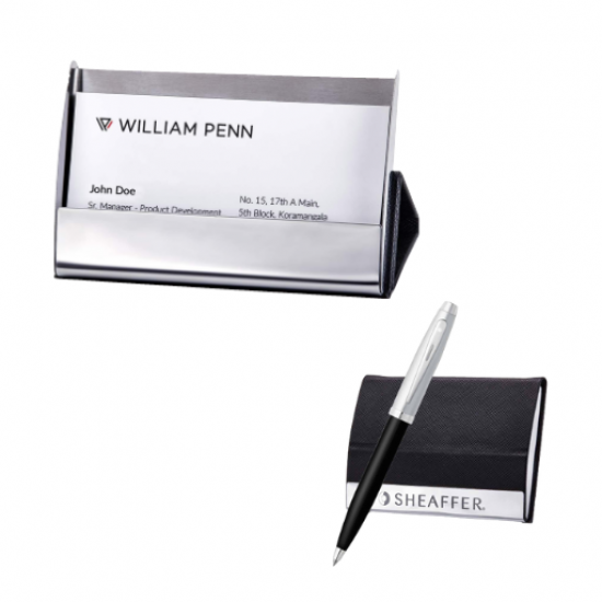 Sheaffer 9313 Ballpoint Pen With Business Card Holder(CGP-3692)