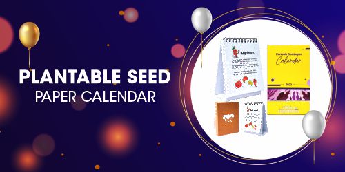 Plantable Seed Paper Calendar