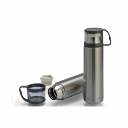 Steel Flask with Cup