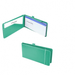Eco Leatherette Cheque Book Holder 