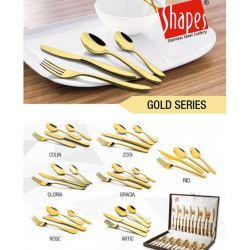 Gold Series 24 pcs cutlery set 