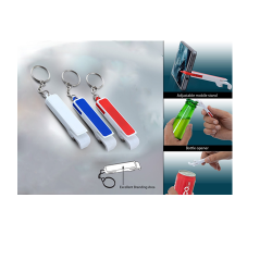 4 in 1 Key Chain Mobile stand with bottle and cane opener - CGP-1513