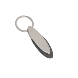 Premium metal key chain with rubber shell - CGP-596