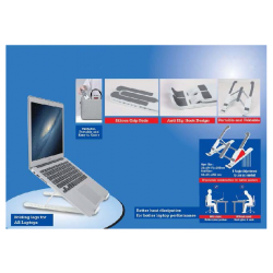 FOLDING LAPTOP STAND WITH 8 ANGLE ADJUSTMENT - CGP-3288