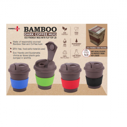 Bamboo Dark Coffee Mug - CGP-3427