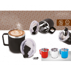 Stainless Steel Coffee Mug With Handle - CGP-3351