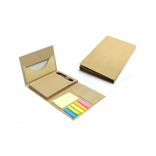 Eco friendly note pad with eco friendly pen - CGP-1265