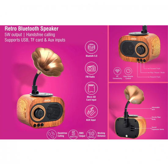 Retro Bluetooth Speaker - CGP-3186