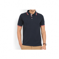 Swiss Military Mens Polo T-shirt -Regular fit - Navy Blue