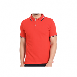 Swiss Military Mens Polo T-shirt -Regular fit - Red