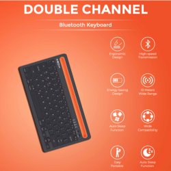 Double Channel Bluetooth Keyboard - CGP-3608