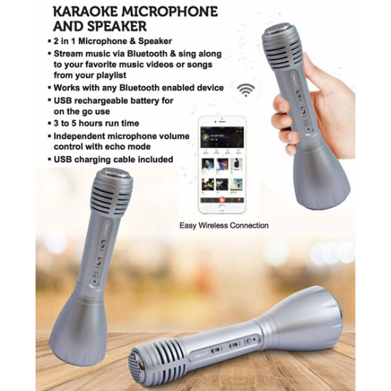 Karaoke Microphone and Speaker - CGP-3154