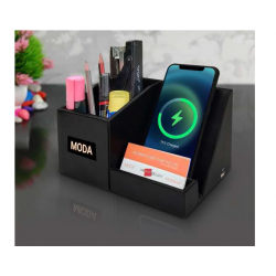 PEN STAND WITH WIRELESS CHARGING - CGP-3330