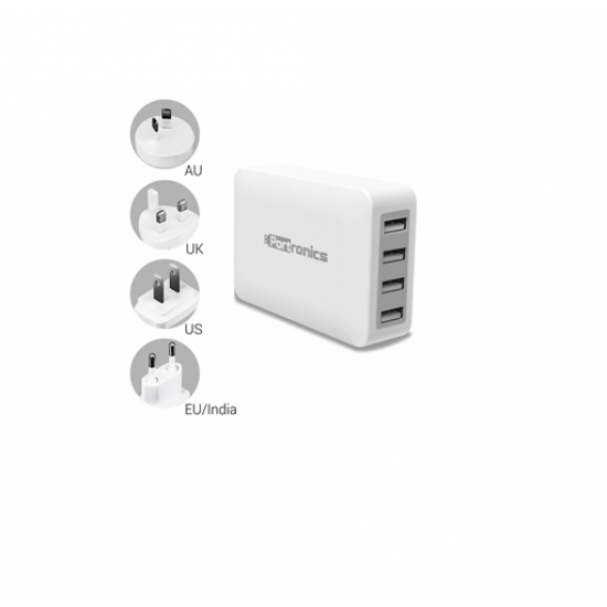 U-BOX.4Ports 4.2A USB Charging Hub - CGP-2557