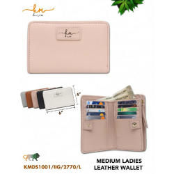 Ladies medium leather wallet ( 8”x4”) - CGP-3341